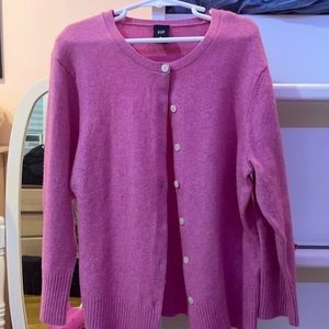 Pink girls size medium gap cardigan/sweater